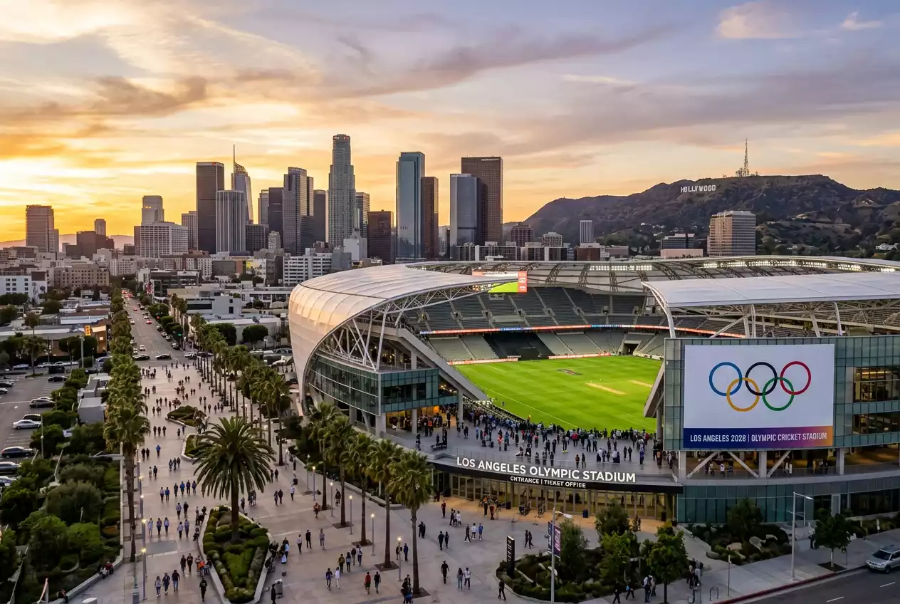 Cricket bei Olympia 2028 in Los Angeles - T20-Format mit sechs Teams und neuen Wettmaerkten